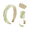 thumbnail image 3 of Unique Bargains 1 Pc Lace Twist Braided Headbands Green, 3 of 6