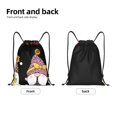 thumbnail image 2 of Yiaed Have a Nice Day Print Drawstring Bags Drawstring Backpack Bulk String Back Pack Gym Sport Bag-Medium, 2 of 5