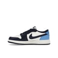 thumbnail image 2 of Jordan Kid's 1 Low OG Obsidian UNC Shoes, from StockX, 2 of 5