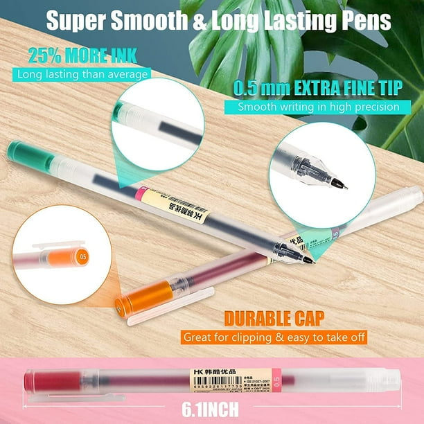 Long lasting 2024 gel pens