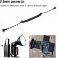 thumbnail image 4 of 2.5mm to Male Flash PC Sync Cable, Camera Flash Trigger Cord (100cm)24052610, 4 of 5