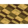 thumbnail image 1 of Ahgly Company Machine Washable Indoor Rectangle Transitional Dark Bronze Brown Area Rugs, 2' x 5', 1 of 7