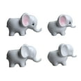 thumbnail image 5 of huntermoon Elephant Ceramic Succulent Flower Pots Plant Containers Ornaments Mini Pretty Home Decor Tabletop Potted Furnishings, 5 of 10