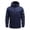 Dark Blue, variant on TAIAOJING Men's Cargo Jacket Autumn And Winter Solid Casual Simple Coat Sports Zipper Pocket Flying Jacket Baseball Clothes