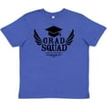 thumbnail image 3 of Inktastic Grad Squad with Graduation Cap and Wings Youth T-Shirt, 3 of 5