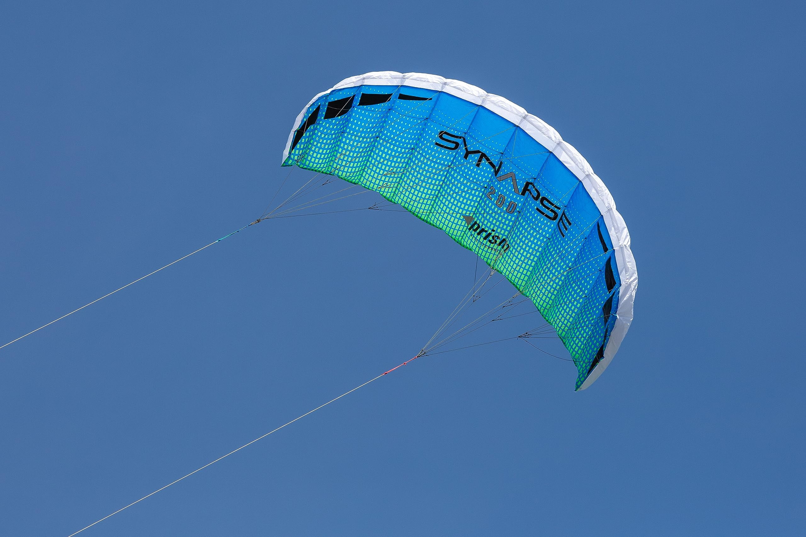 Prism Kite Technology Synapse Dual-line Parafoil Kite - an Ideal Entry Level Kite for Kids and Adults to Dual-line Kiting