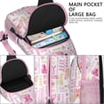 thumbnail image 5 of Geometric dog pattern Abstract dog art Minimalist dog design Print Crossbody Daypack Travel Daypack, Adjustable Shoulder Strap, Lightweight and Durable, Fashionable appearance, Ideal for outdoor activ, 5 of 5