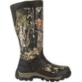 thumbnail image 2 of Men's Rocky 16" Sport Pro WP Side-Zip Snake Boot RKS0406 Mossy Oak BreakUp Country Full Grain Leather/Nylon 8 M, 2 of 6