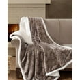 thumbnail image 3 of Madison Park Elma Oversized Textured Plush Throw -60X70" MP50-3252 By Olliix, 3 of 8