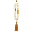 thumbnail image 3 of Rushawy Car Mirror Hanging Accessories Lotus Beads Design with Tassel A, 3 of 9