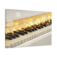 thumbnail image 4 of Light up Piano Keys Music Lover's Delight Piano Keyboard Canvas Wall Art for Home Decor Ready-to-Hang, 4 of 12