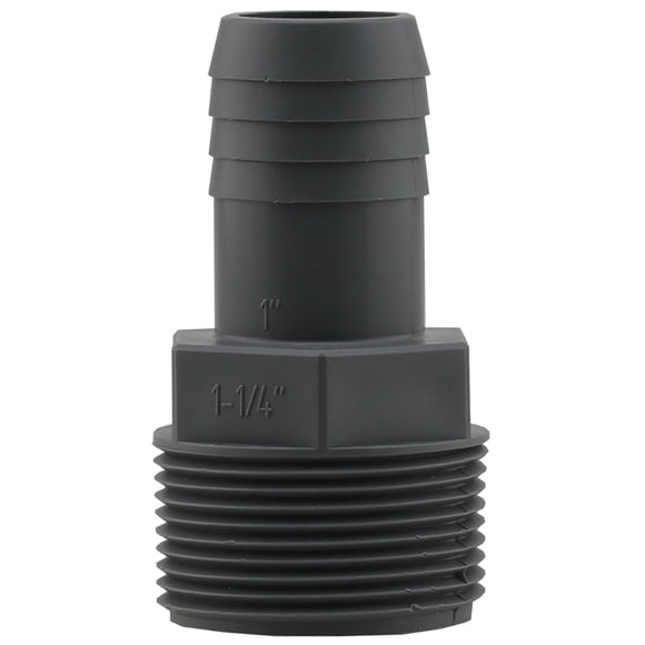 Adaptador reductor macho de polipropileno de Boshart Industries