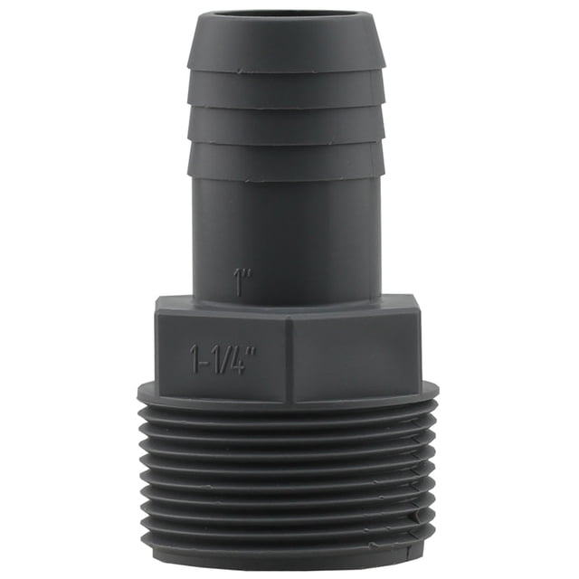 Adaptador reductor macho de polipropileno de Boshart Industries