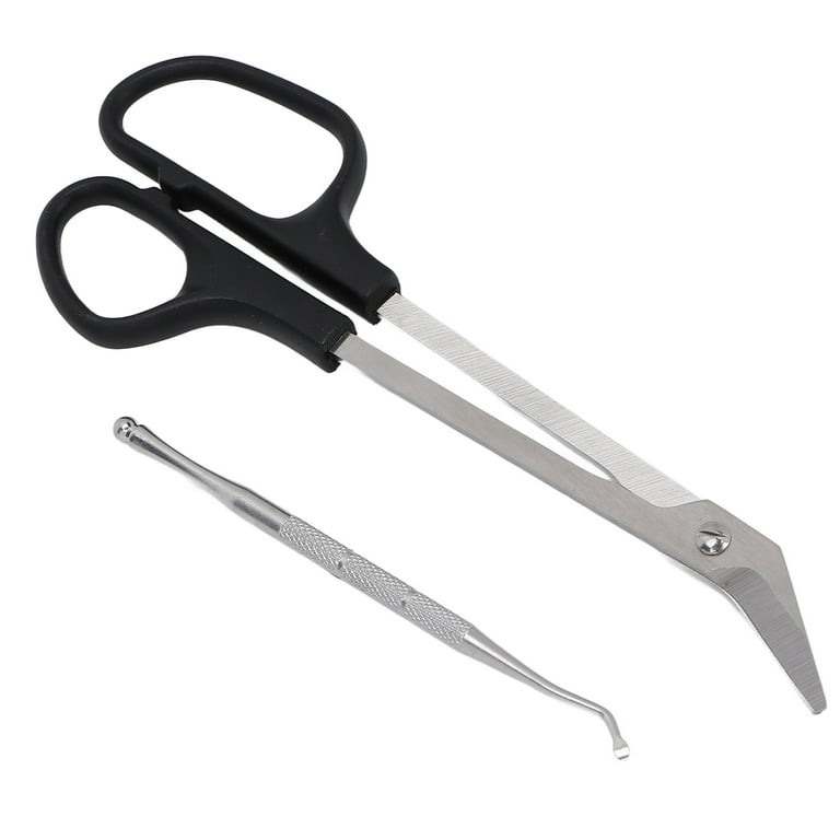 Long Reach Toenail Scissors, Long Handle Toenail Clippers with Nail Picker  for Adults The Elderly