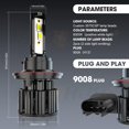 thumbnail image 3 of Bombillas XWQHJW compatibles con GMC Yukon 2007-2014, paquete de 4, 3 of 7