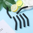 thumbnail image 6 of 12 Pcs Metal Straw Silicone Tips,Bexikou Food Grade Rubber Straw Covers,Silicone Straw Tips for Stainless Steel Straw, Reusable Straws Tips for Metal Drinking Straws, 6 of 6