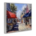 thumbnail image 2 of Stupell Industries Traditional American Coastal Town Stroll Gray Framed Giclee Art, 14 x 11, by Franklyn Gregory, 2 of 8