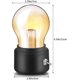 thumbnail image 3 of Lampe De Chevet Rtro Ampoule(noir), Luz De Noche Led Recargable Usb Mini Lampe De Chevet Lampe De Bureau Lgant Pour La Hambre Coucher Clairage D, 3 of 5