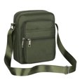 thumbnail image 2 of Multi-Compartment Bag for Women, Portable Zipper Sling Pack, Lightweight Travel Shoulder Purse, Stylish Everyday Handbag for Vacation, Shopping, and Daily Use, 1Pack Green, 2 of 6