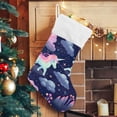 thumbnail image 5 of 2PCS Unicorn in Clouds Christmas Stockings Personalized 18”Large with Plush Cuff Christmas Decorations Stocking Holiday and Family Stocking Tree Fireplace Decor Decor Gifts, 5 of 7