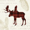thumbnail image 3 of Great Art Now Plaid Lodge IV by Wild Apple Portfolio Framed Wall Art 13"W x 13"H, 3 of 4