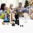 thumbnail image 2 of Secura 12-Piece Wine Accessories Set Electric Wine Opener, Wine Foil Cutter, Wine Aerator, Wine Saver Vacuum Pump and 2 Wine Stoppers, 2 of 7