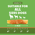 thumbnail image 4 of (2 pack) MON2SUN Chicken Wrapped Sweet Potato Small Dog Treats, 13 oz, 4 of 11