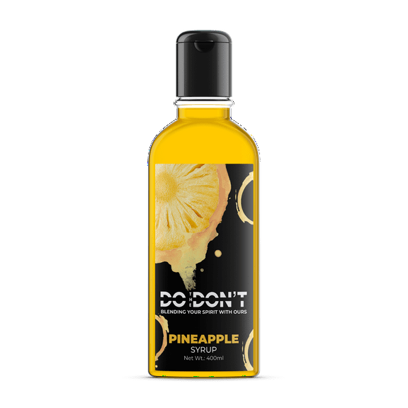 PINEAPPLE COCKTAIL SYRUP 400ML x 6 units