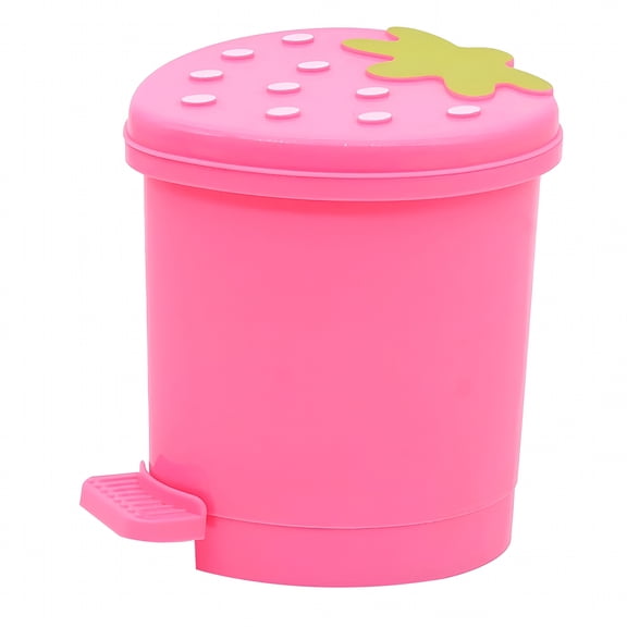 ACDANC Strawberry Trash Can,Pink