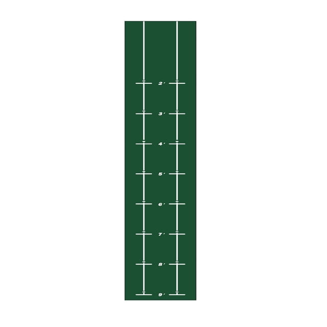 Tapete de golf portátil para practicar putting, regalo para mujeres y hombres, 300 x 50 cm, ayuda para el entrenamiento. Estilo B