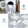 thumbnail image 7 of 9x12 Area Rug Trellis Rugs for Living Room,Washable Modern Trellis Carpet for Bedroom, Non Slip Low Pile Carpet for Home Office Decor, 7 of 7