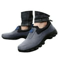 thumbnail image 1 of DXOUPM Chaussures de Marche Décontractées pour Hommes à Enfiler Mode Course Respirantes Sport Gym Tennis, 1 of 3
