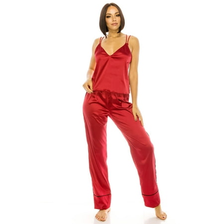 

Satin Pj Set L