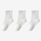 thumbnail image 1 of Kids' 3-Pack Cotton Mid-Calf Tube Socks for Boys and Girls - Soft, Sweat-Absorbing, Odor-Resistant Sports Socks for Daily Wear, 1 of 3