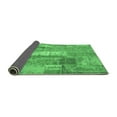 thumbnail image 2 of Ahgly Company Indoor Rectangle Patchwork Emerald Green Transitional Area Rugs, 4' x 6', 2 of 4