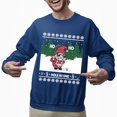 thumbnail image 2 of Christmas Sweatshirt, Ho Ho Ho Hole in One Golf Christmas Gnome Sweatshirt, Funny Holiday Golfer Sweatshirt, Golf Lover Gift for Women & Men, 2 of 5