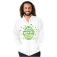 thumbnail image 5 of Sour Apple Blow Pop Retro Candy Logo Zip Up Hoodie Men's Women's Brisco Brands M, 5 of 6