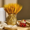 thumbnail image 3 of Jarrón de flores chino, maceta, bolsa, alcancía para decoración de gabinete de regalo Oro, 3 of 8
