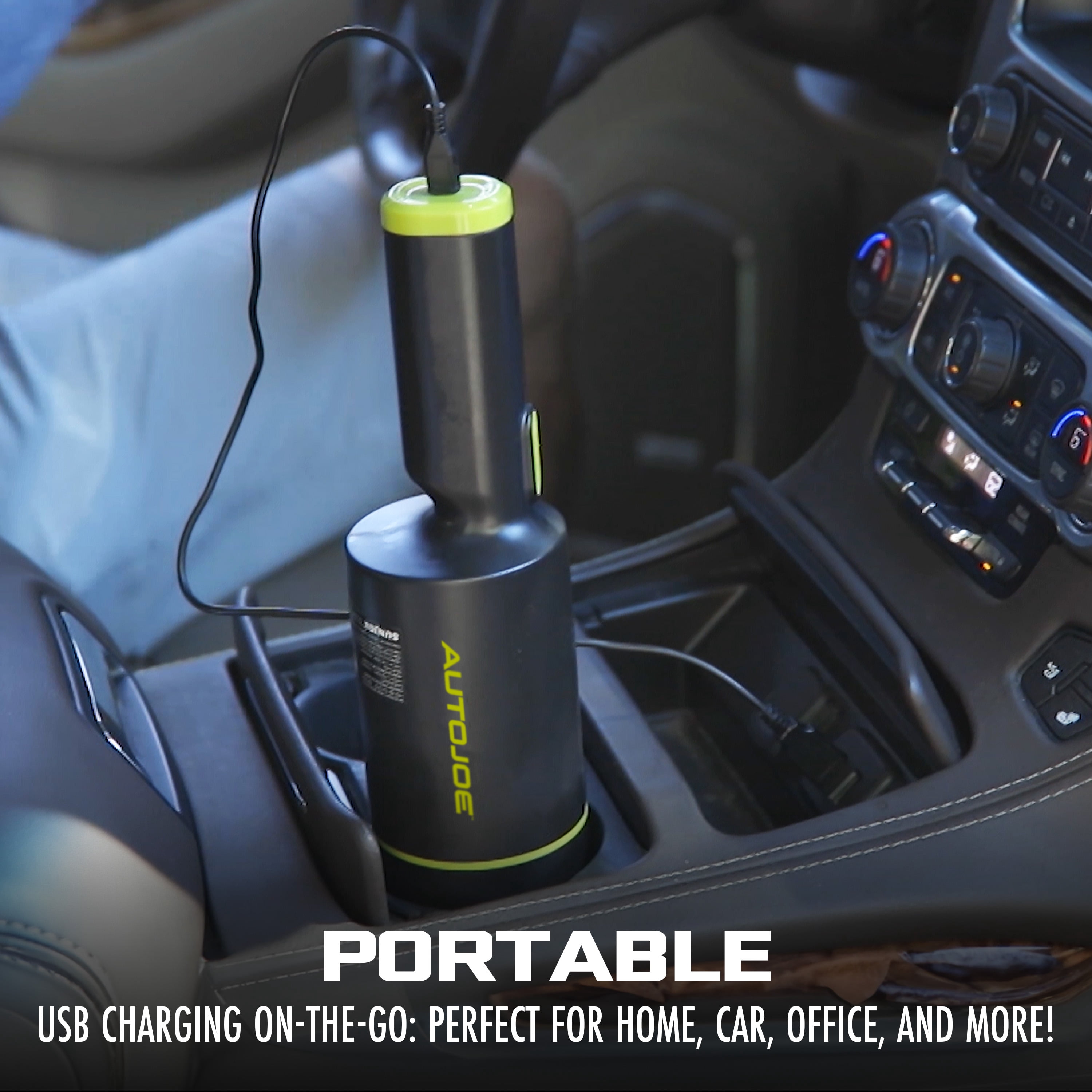Auto Joe 8.4-Volt Cordless Handheld Vacuum Cleaner, HEPA Filter, for Home, Auto & RVs