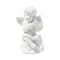 thumbnail image 3 of Estatua de angelito querubín, escultura de resina, bonito adorno artesanal para estantería. Estilo B, 3 of 8