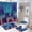 style-862, variant on 4 Piece Bathroom Rug Set with Shower Curtain Pigeon Reading Book Bathroom Shower Curtain Set with Rugs Vintage Animal 12 Plastic Hooks for Bathroom Decor 72inch X 72inch