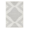 thumbnail image 3 of Unique Loom Kai Collection Area Rug - Warrior (4' x 6' Rectangle Ivory and Gray), 3 of 7