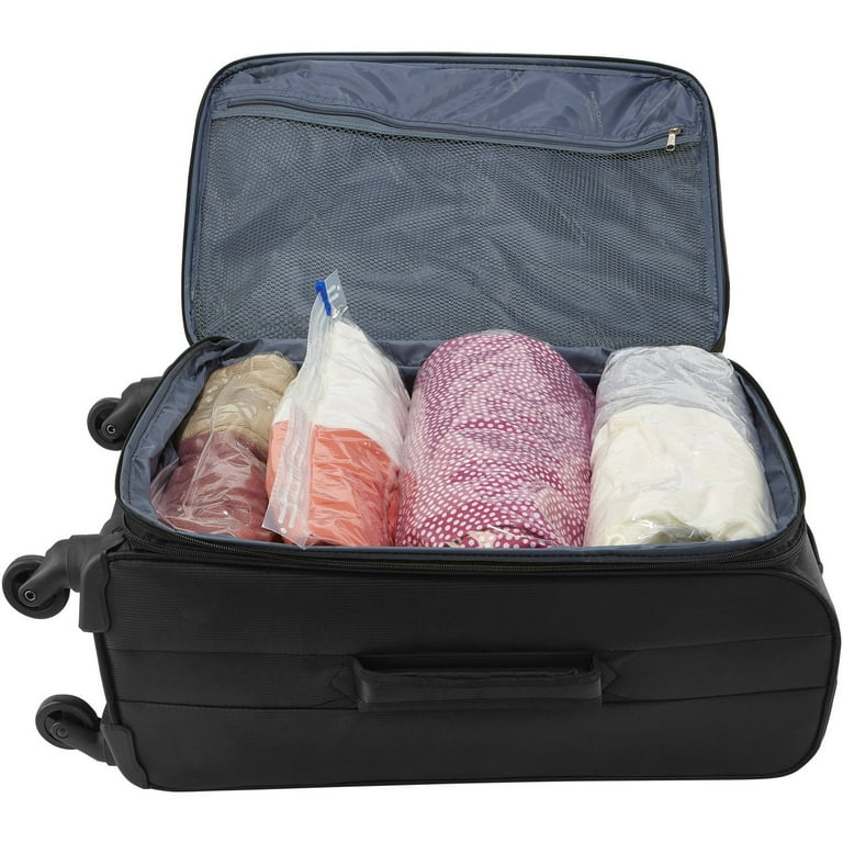 Woolite 4 Piece Air Tight Hand Roll Vacuum Storage Bags