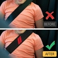 thumbnail image 5 of 2Pcs Seat Belt Covers for Challenger Charger SRT RAM Durango Journey Seat Belt Pads Seat Belt Covering Pad Shoulder Strap Protection for Adults Childs Safety Belt Shoulder Protector, 5 of 8