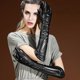 thumbnail image 2 of Women's Long Leather Gloves Winter Touchscreen Opera Evening Dress Driving Elbow Length Glove for Ladies1setblack, 2 of 5