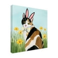 thumbnail image 2 of Grace Popp 'Easter Cats I' Canvas Art, 2 of 3