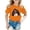 Orange, variant on XEGLSBU Girls T Shirts Size 12-14 Layer Kid Girls Cute Print Graphic Round Neck Short Sleeve Tee Summer Casual T Shirt White Size 3-4 Years