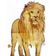 thumbnail image 2 of OnRei 15x18 Gold Ornate Wood Framed with Double Matting Museum Art Print Titled - Golden Lion, 2 of 4
