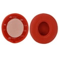 thumbnail image 3 of Geekria QuickFit Replacement Ear Pads for Beats Solo 2 (B0534) & Solo 3 (A1796) Wireless On-Ear Headphones Ear Cushions, Repair Parts (Red), 3 of 6