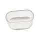 thumbnail image 1 of Kearding 16 Uds. Cubierta ovalada para base de silla, goma para tendón de vaca, protección , reducción de ruido a la moda Decoración del hogar Transparente 15*30mm, 1 of 6